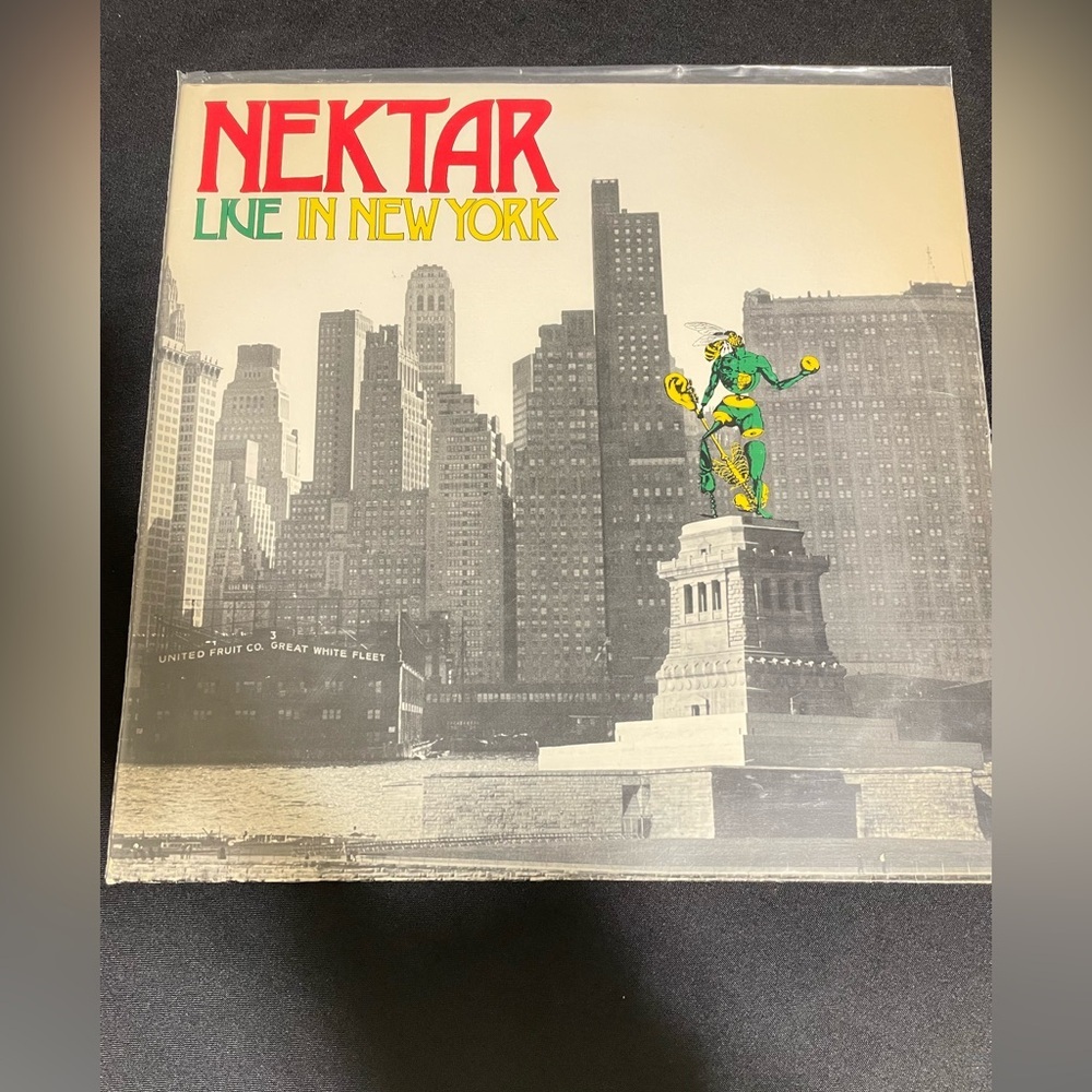 Nektar – Live in New York (1977) Vinyl LP – Bellaphon BLS 5557
